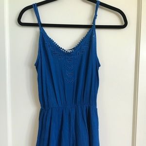 Lush Royal Blue Romper